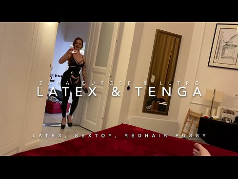 ❤️ Redheaded stepsister in latex costume yakasvirwa na stepbrother ️❌ ❤